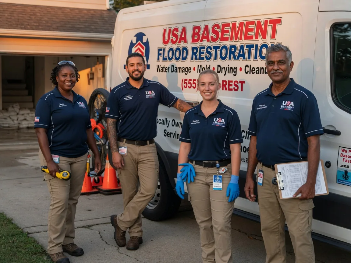 Basement Flood Cleanup company in Hewitt, WI